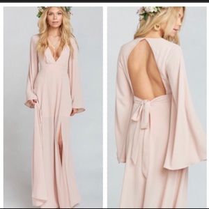 Venus Long Sleeve Flare Dress